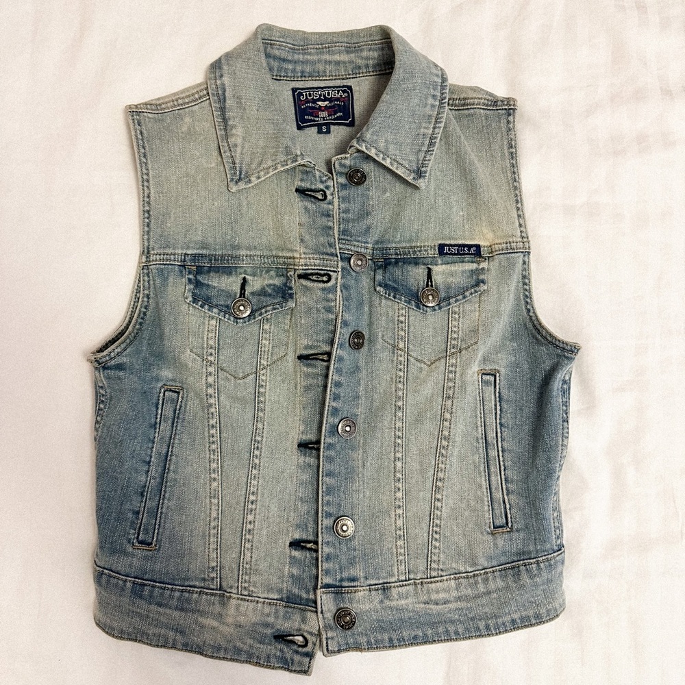 Just USA Denim Vest